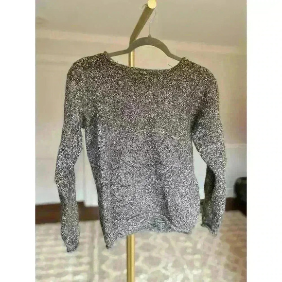 Handmade Wool Mohair Blend Sweater Granola Girl VTG Cozycore Cottagecore Folk - Picture 1 of 6